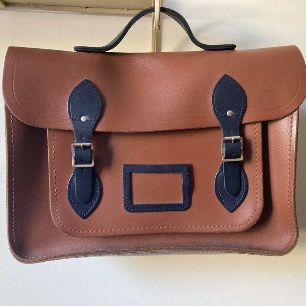 Cambridge Satchel - 15 Inch Classic Batchel Brown